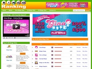 Bingo Ranking